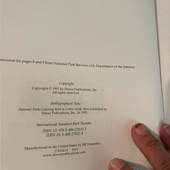 Set of 2 Vintage Coloring Books from Dover COLORING Book 1990 1993 Unused - Picture 12 of 14